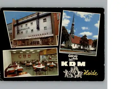 Heide Holstein Kaufhaus KDM / Heide /Dithmarschen LKR