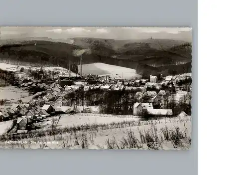 Gruenenplan Winter-Karte / Delligsen /Holzminden LKR