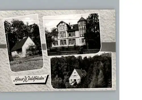 Steinbergen Pension Haus Waldfrieden / Rinteln /Schaumburg LKR