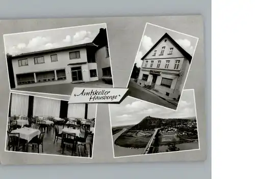 Hausberge Gasthaus Amtskeller Hausberge  / Porta Westfalica /Minden-Luebbecke LKR