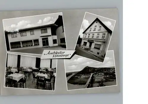 Hausberge Gasthaus Amtskeller Hausberge / Porta Westfalica /Minden-Luebbecke LKR