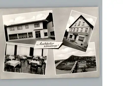 Hausberge Gasthaus Amtskeller Hausberge / Porta Westfalica /Minden-Luebbecke LKR