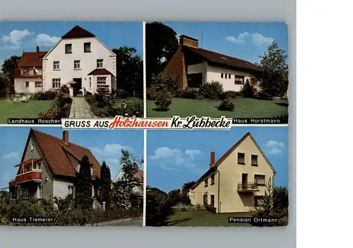Holzhausen Luebbecke Pension Ortmann / Preussisch Oldendorf /Minden-Luebbecke LKR