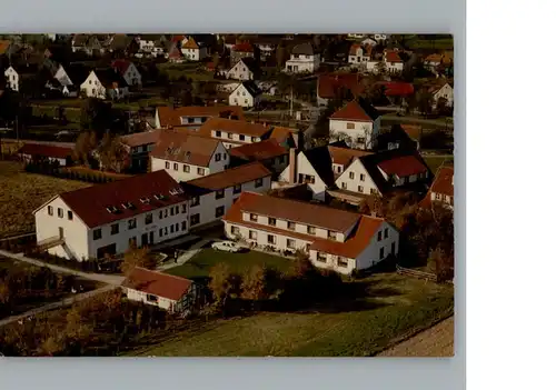 Holzhausen Luebbecke Pension Haus Stork, Luftaufnahme / Preussisch Oldendorf /Minden-Luebbecke LKR