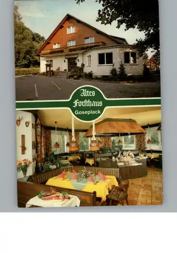 Hardegsen Goseplack Cafe-Restaurant - Hotel Altes Forsthaus / Hardegsen /Northeim LKR