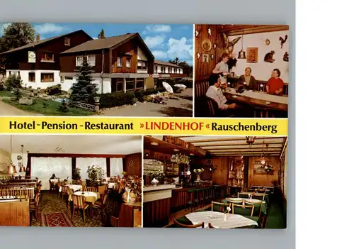 Rauschenberg Hessen Hotel Restaurant Lindenhof / Rauschenberg /Marburg-Biedenkopf LKR