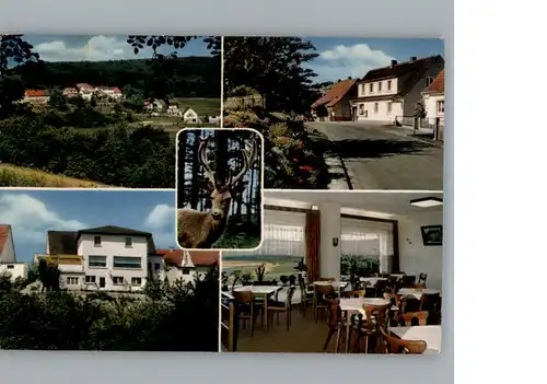 Schellbach Knuellwald Cafe Pension Talblick / Knuellwald /Schwalm-Eder-Kreis LKR