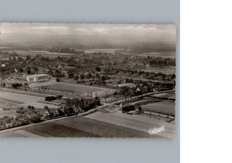 Kaiserau Kamen Fliegeraufnahme / Kamen /Unna LKR Nr. k120369 oldthing