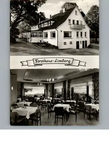 Preussisch Oldendorf Gasthaus Forsthaus Limberg / Preussisch Oldendorf /Minden-Luebbecke LKR
