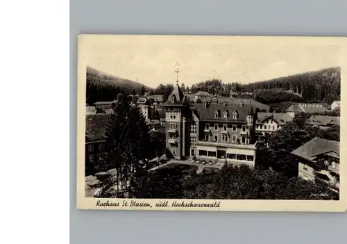 St Blasien Kurhaus / St. Blasien /Waldshut LKR