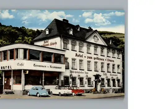 St Goar Hotel Zum Goldenen Loewen / Sankt Goar /Rhein-Hunsrueck-Kreis LKR