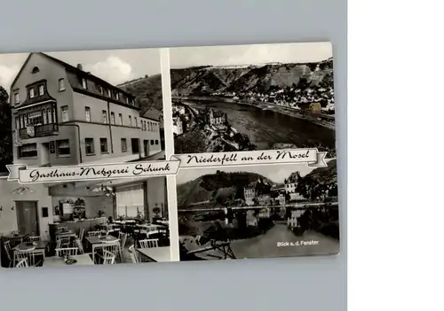 Niederfell Gasthaus-Metzgerei Schunk / Niederfell /Mayen-Koblenz LKR