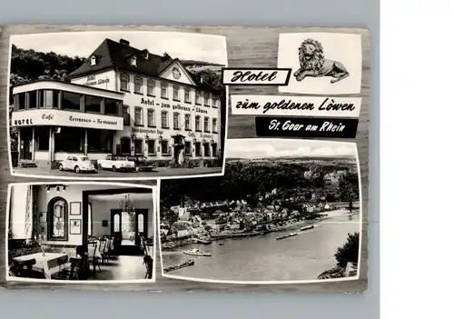 St Goar Hotel Zum goldenen Loewen / Sankt Goar /Rhein-Hunsrueck-Kreis LKR