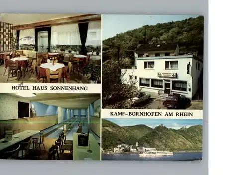 Kamp-Bornhofen Hotel Haus Sonnenhang / Kamp-Bornhofen /Rhein-Lahn-Kreis LKR