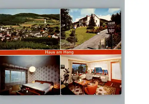 Hachen Sauerland Pension Tolle Haus am Hang / Sundern (Sauerland) /Hochsauerlandkreis LKR