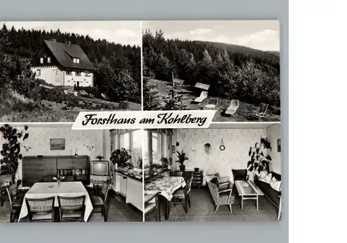 Neuenrade Forsthaus am Kohlberg / Neuenrade /Maerkischer Kreis LKR