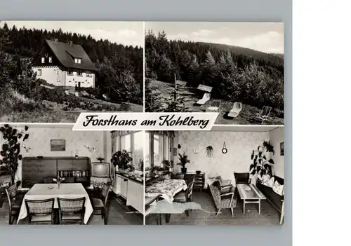 Neuenrade Forsthaus am Kohlberg / Neuenrade /Maerkischer Kreis LKR