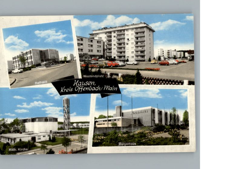 Hausen Offenbach Obertshausen Offenbach Lkr Nr K128767
