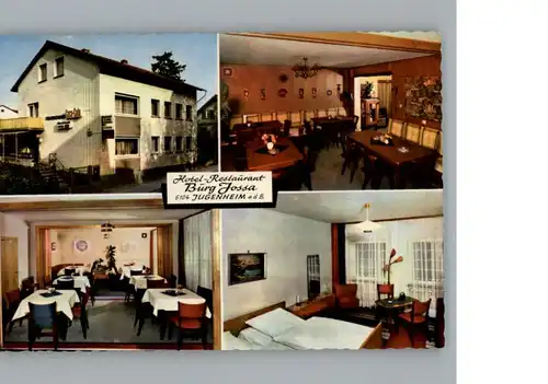 Jugenheim Seeheim-Jugenheim Hotel-Restaurant Burg Jossa / Seeheim-Jugenheim Bergstrasse /Darmstadt-Dieburg LKR