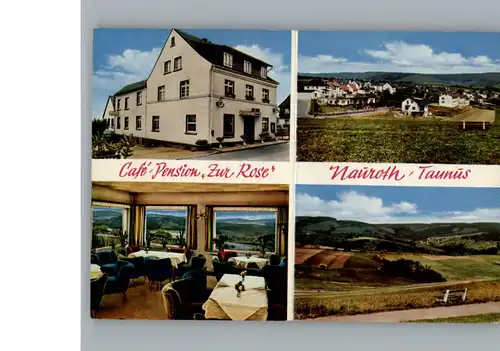 Nauroth Heidenrod Cafe, Pension Zur Rose / Heidenrod /Rheingau-Taunus-Kreis LKR