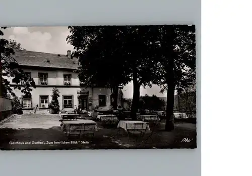 Stein Bad Berneck Gasthaus, Pension Zum herrlichen Blick / Bad Berneck i.Fichtelgeb. /Bayreuth LKR