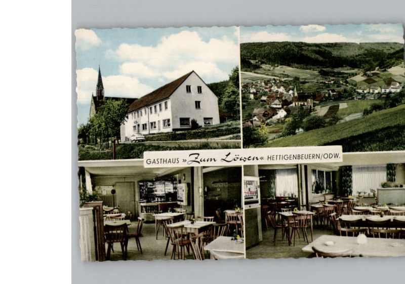 Hettigenbeuern Gasthaus Zum Loewen / Buchen (Odenwald