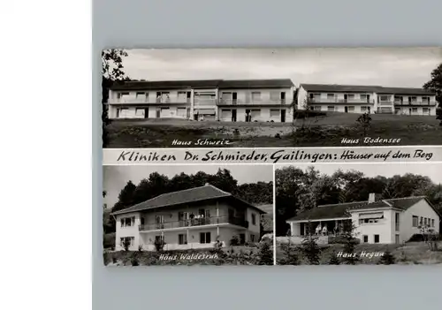 Gailingen Kliniken Dr. Schmieder / Gailingen am Hochrhein /Konstanz LKR