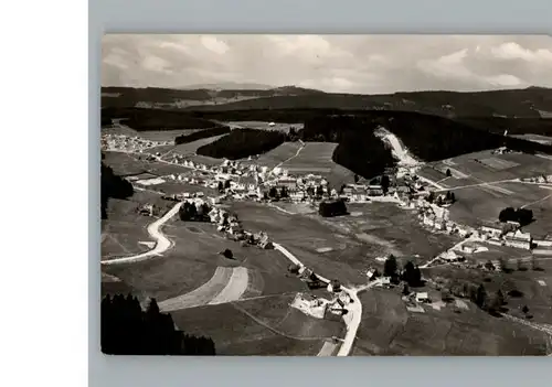 Schoenwald Schwarzwald Fliegeraufnahme / Schoenwald im Schwarzwald /Schwarzwald-Baar-Kreis LKR