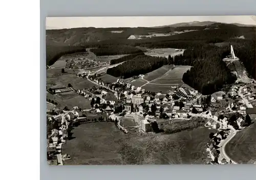 Schoenwald Schwarzwald Fliegeraufnahme / Schoenwald im Schwarzwald /Schwarzwald-Baar-Kreis LKR