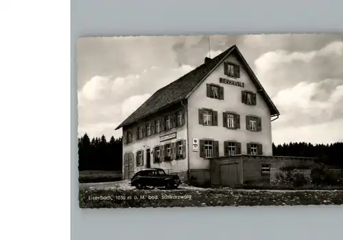 Eisenbach Schwarzwald Gasthaus-Pension Bierhaeusle / Eisenbach (Hochschwarzwald) /Breisgau-Hochschwarzwald LKR