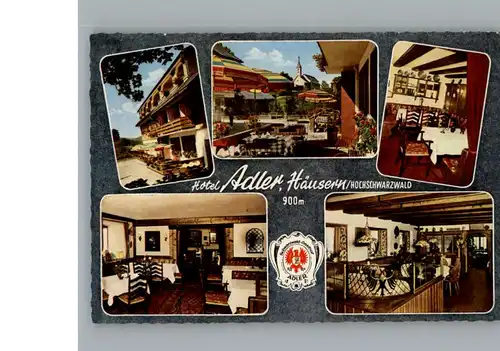 Haeusern Schwarzwald Hotel Adler / Haeusern /Waldshut LKR
