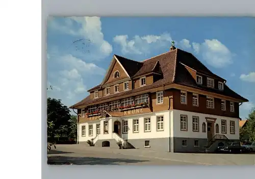 Grafenhausen Schwarzwald Gasthaus-Pension Krone / Grafenhausen /Waldshut LKR
