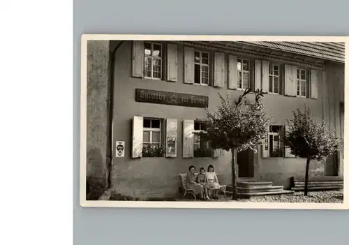 Gersbach Schopfheim Gasthaus zur Krone / Schopfheim /Loerrach LKR