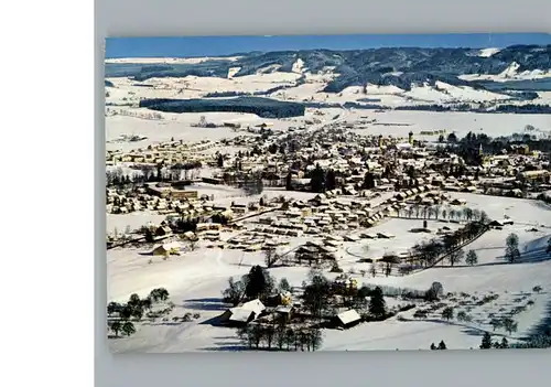 Isny Allgaeu Winter-Karte / Isny im Allgaeu /Ravensburg LKR