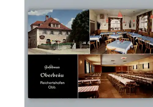 Reichertshofen Pfaffenhofen Gasthaus Oberbraeu / Reichertshofen /Pfaffenhofen LKR