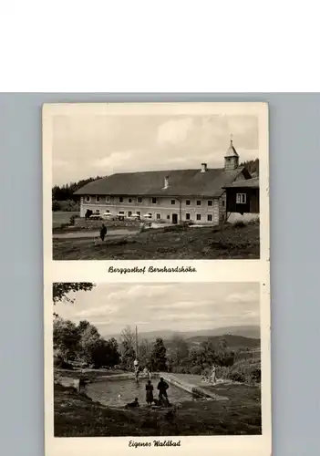 St Englmar Berggasthof Bernhardshoehe  / Sankt Englmar /Straubing-Bogen LKR
