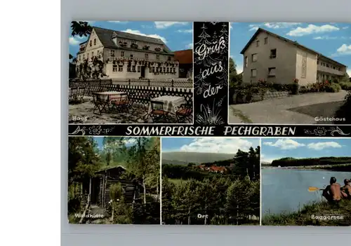 Pechgraben Gasthof Frankenwald / Neudrossenfeld /Kulmbach LKR