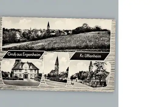Ergersheim Mittelfranken  / Ergersheim /Neustadt Aisch-Bad Windsheim LKR