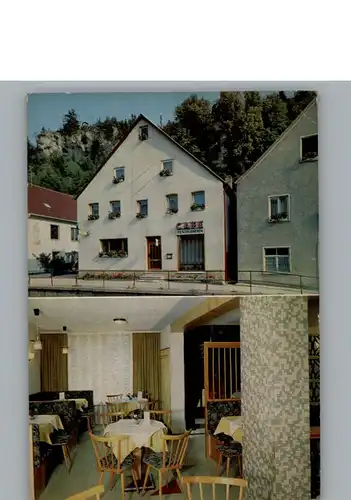 Pottenstein Oberfranken Cafe, Restaurant, Pension Schmidt / Pottenstein /Bayreuth LKR