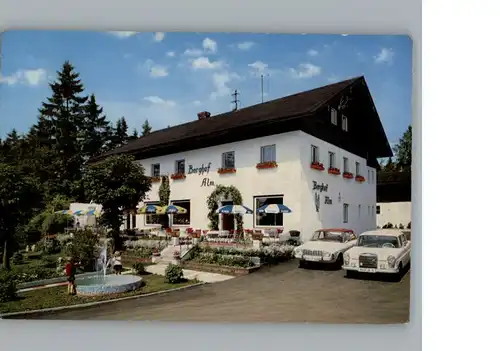 Hofstetten Brand Gaststaette-Pension Berghof Alm / Fichtelberg /Bayreuth LKR