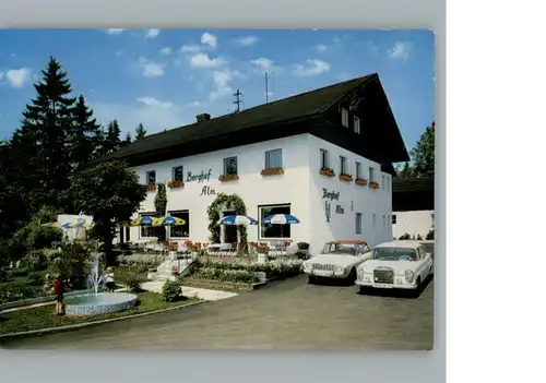 Hofstetten Brand Gaststaette-Pension Berghof Alm / Fichtelberg /Bayreuth LKR