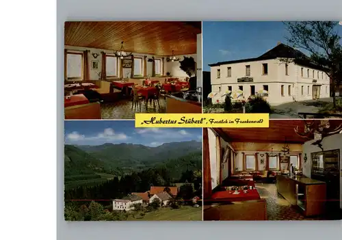 Forstloh Wallenfels Gasthof Hubertus-Stueberl / Wallenfels /Kronach LKR