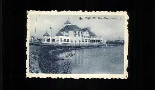 Knocke-sur-Mer Albert Plage Pavillon du Lac Kat. 