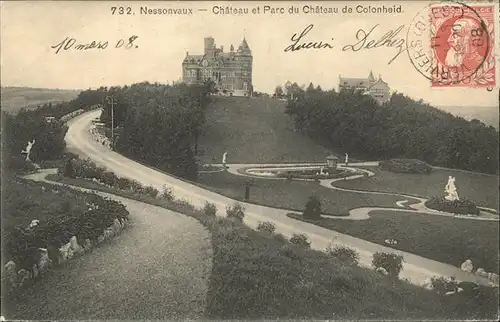 hw15214 Nessonvaux Chateau
Parc du Chateau de Colonheid


 Kategorie.  Alte Ansichtskarten