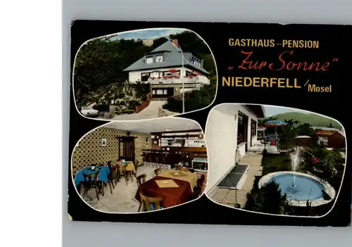 Niederfell Gasthaus Pension Zur Sonne / Niederfell /Mayen-Koblenz LKR