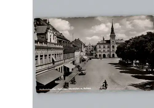 Pfaffenhofen Ilm Marktplatz / Pfaffenhofen a.d.Ilm /Pfaffenhofen LKR