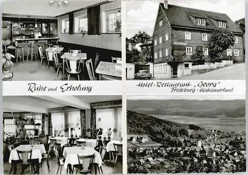 Bad Fredeburg Hotel Restaurant Georg / Schmallenberg /Hochsauerlandkreis LKR