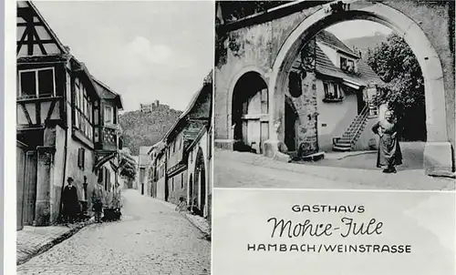 Hambach Neustadt Gasthaus Mohre-Jule / Hambach Neustadt Weinstrasse /NeuWeinstrasse Stadtkreis
