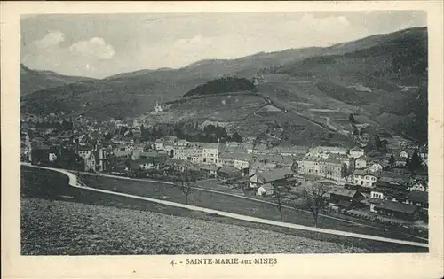 Sainte-Marie-aux-Mines Haut Rhin  / Sainte-Marie-aux-Mines Alsace /Arrond. de Ribeauville