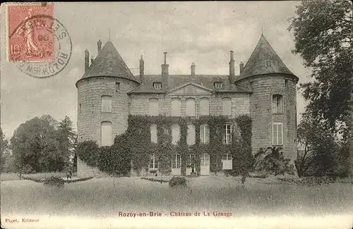 Rozay-en-Brie Chateau de la Grange / Rozay-en-Brie /Arrond. de Provins